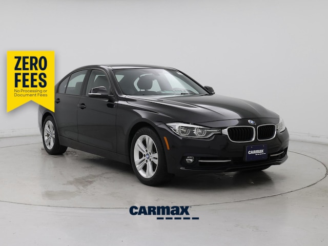 Black 2016 BMW 3 Series Sedan All-Wheel Drive Automatic
