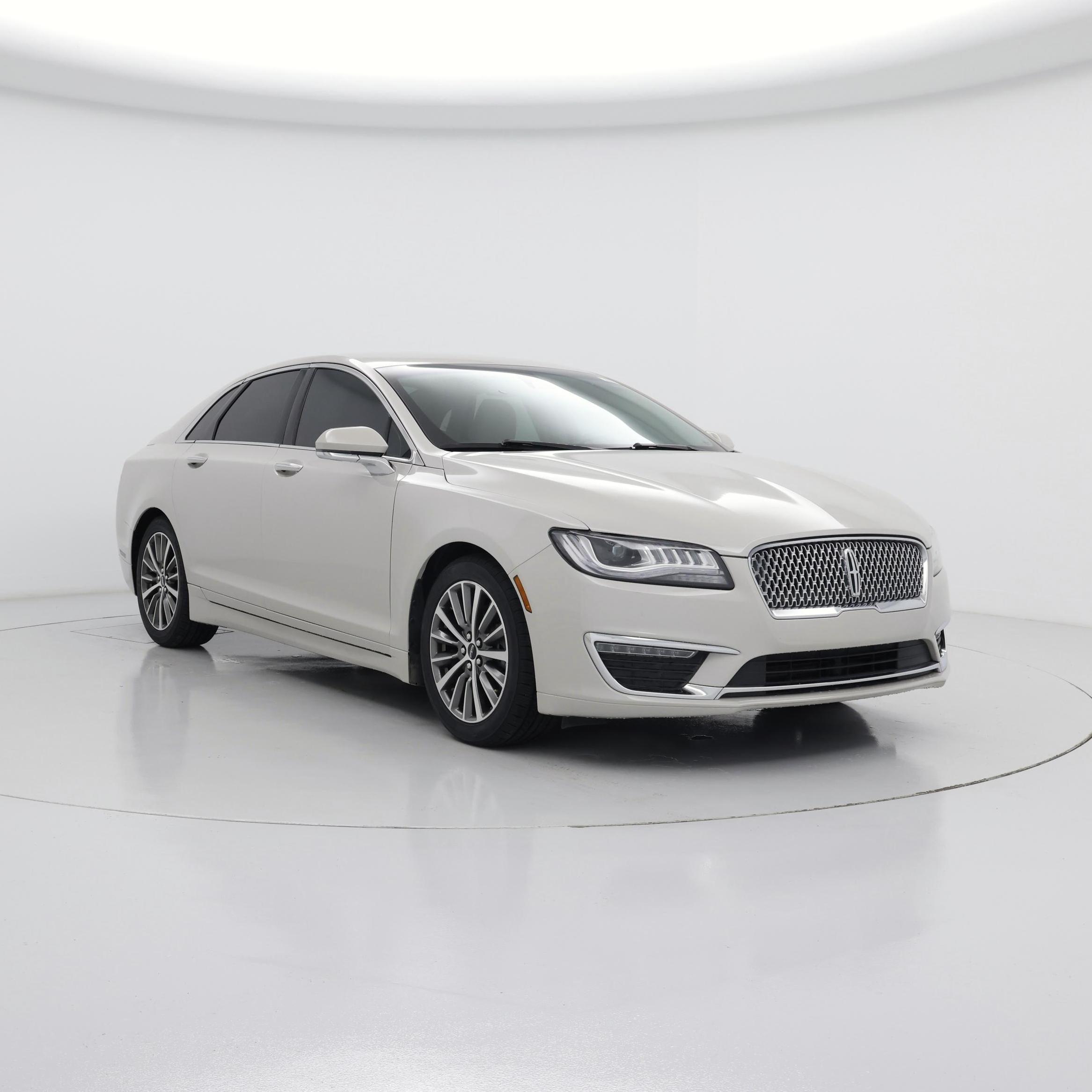 White 2020 Lincoln MKZ Sedan Front-Wheel Drive Automatic