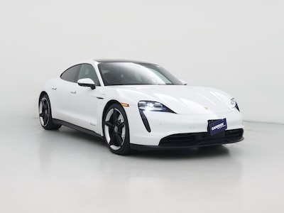 White 2021 Porsche Taycan Electric