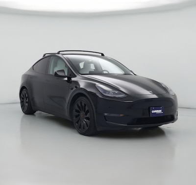 Black 2021 Tesla Model Y Performance