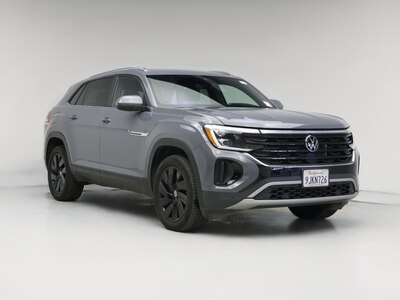 Gray 2024 Volkswagen Atlas Cross Sport SE w/Tech