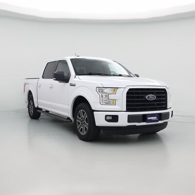 White 2015 Ford F150 XLT