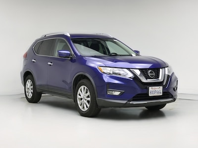Blue 2018 Nissan Rogue SV