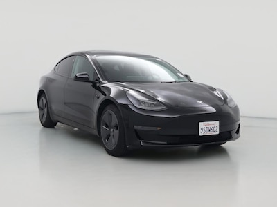 Black 2022 Tesla Model 3