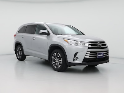 Silver 2018 Toyota Highlander XLE