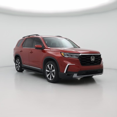 Red 2025 Honda Pilot Elite