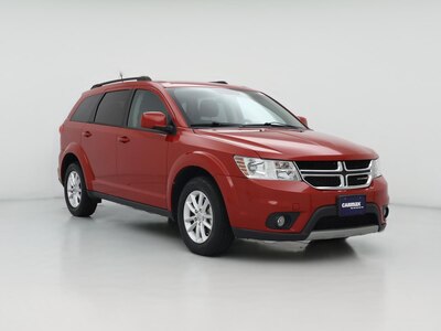 Red 2016 Dodge Journey SXT