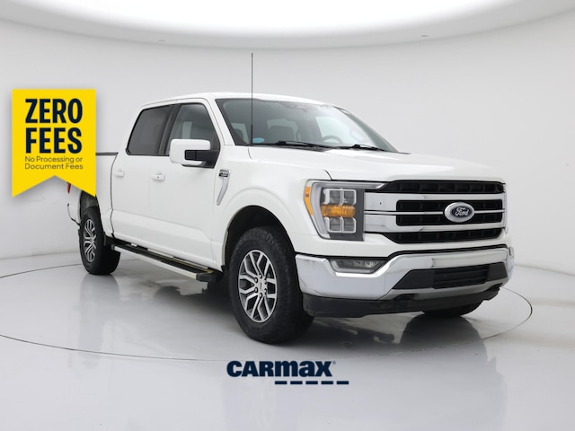 White 2022 Ford F-150 Pickup Truck Four-Wheel Drive Automatic