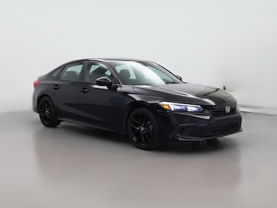 Black 2024 Honda Civic Sport