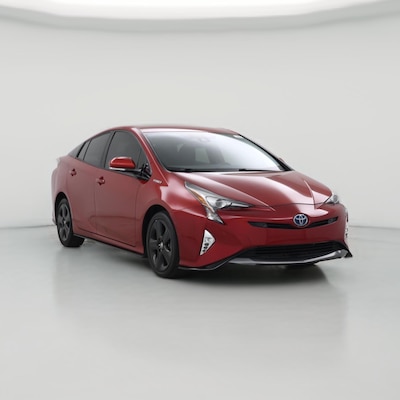 Red 2018 Toyota Prius Four Touring