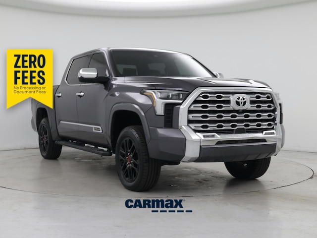 Gray 2022 Toyota Tundra 1794 Edition CrewMax Cab 4WD Pickup Truck Four-Wheel Drive Automatic