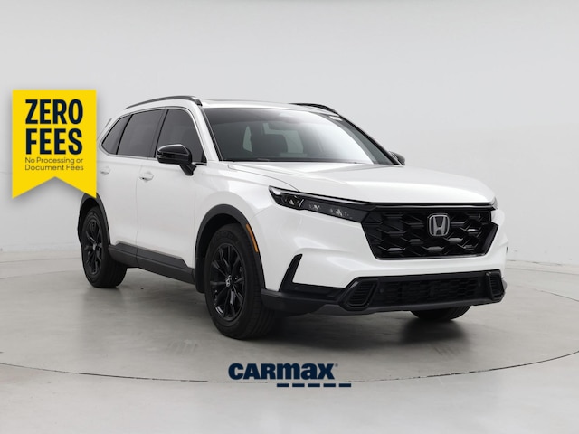White 2025 Honda CR-V Hybrid Sport-L FWD SUV / Crossover Front-Wheel Drive Automatic