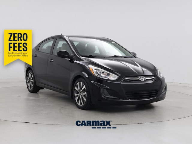 Black 2017 Hyundai Accent Value Edition Sedan FWD Sedan Front-Wheel Drive Automatic