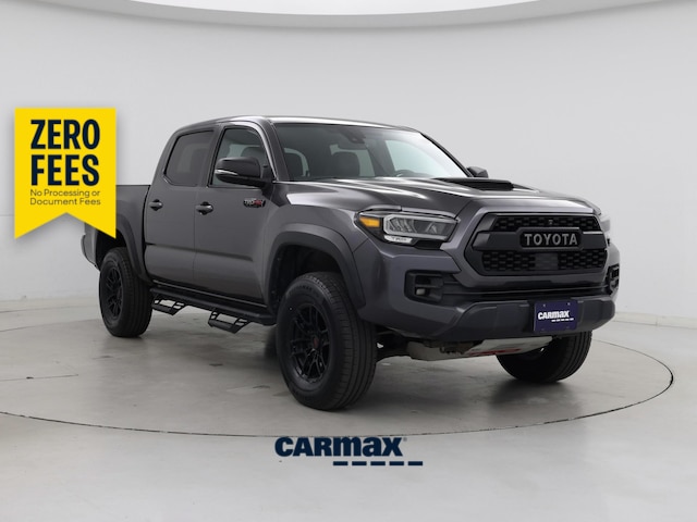 Gray 2021 Toyota Tacoma Pickup Truck Four-Wheel Drive Manual