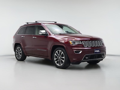 Red 2018 Jeep Grand Cherokee Overland