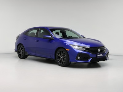 Blue 2017 Honda Civic Sport Touring