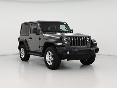 Gray 2021 Jeep Wrangler Sport S