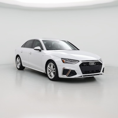 White 2022 Audi A4 S-Line Premium Plus