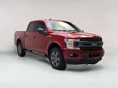 Red 2020 Ford F150 XLT