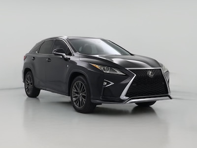 Black 2017 Lexus RX 350 F-Sport