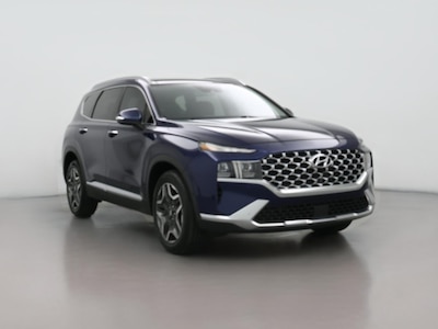 Blue 2023 Hyundai Santa Fe Limited