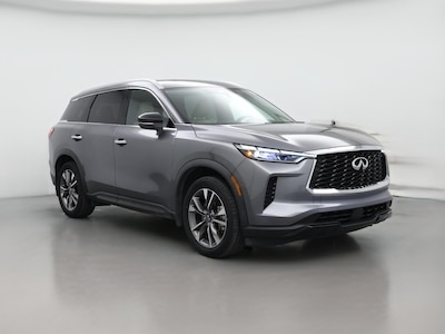 Gray 2023 Infiniti QX60 Luxe