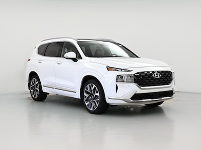 White 2023 Hyundai Santa Fe Calligraphy