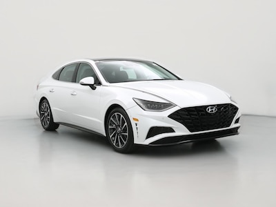 White 2023 Hyundai Sonata Limited