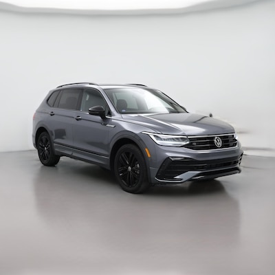 Gray 2022 Volkswagen Tiguan SE R-Line Black