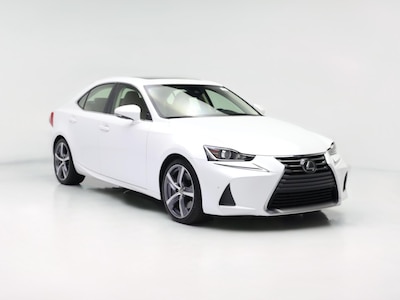White 2017 Lexus IS 200t