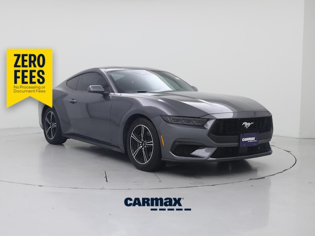Gray 2025 Ford Mustang EcoBoost Fastback RWD Coupe Rear-Wheel Drive Automatic
