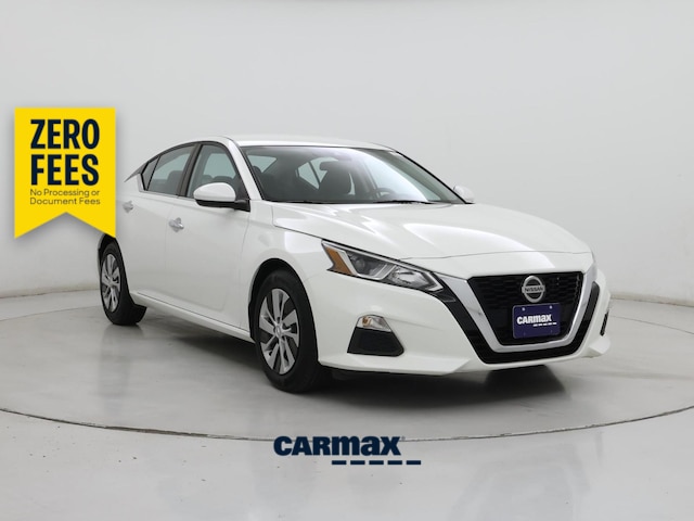White 2021 Nissan Altima 2.5 S FWD Sedan Front-Wheel Drive Automatic