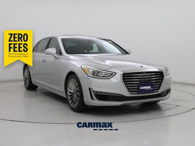 Silver 2019 Genesis G90 Sedan Rear-Wheel Drive Automatic