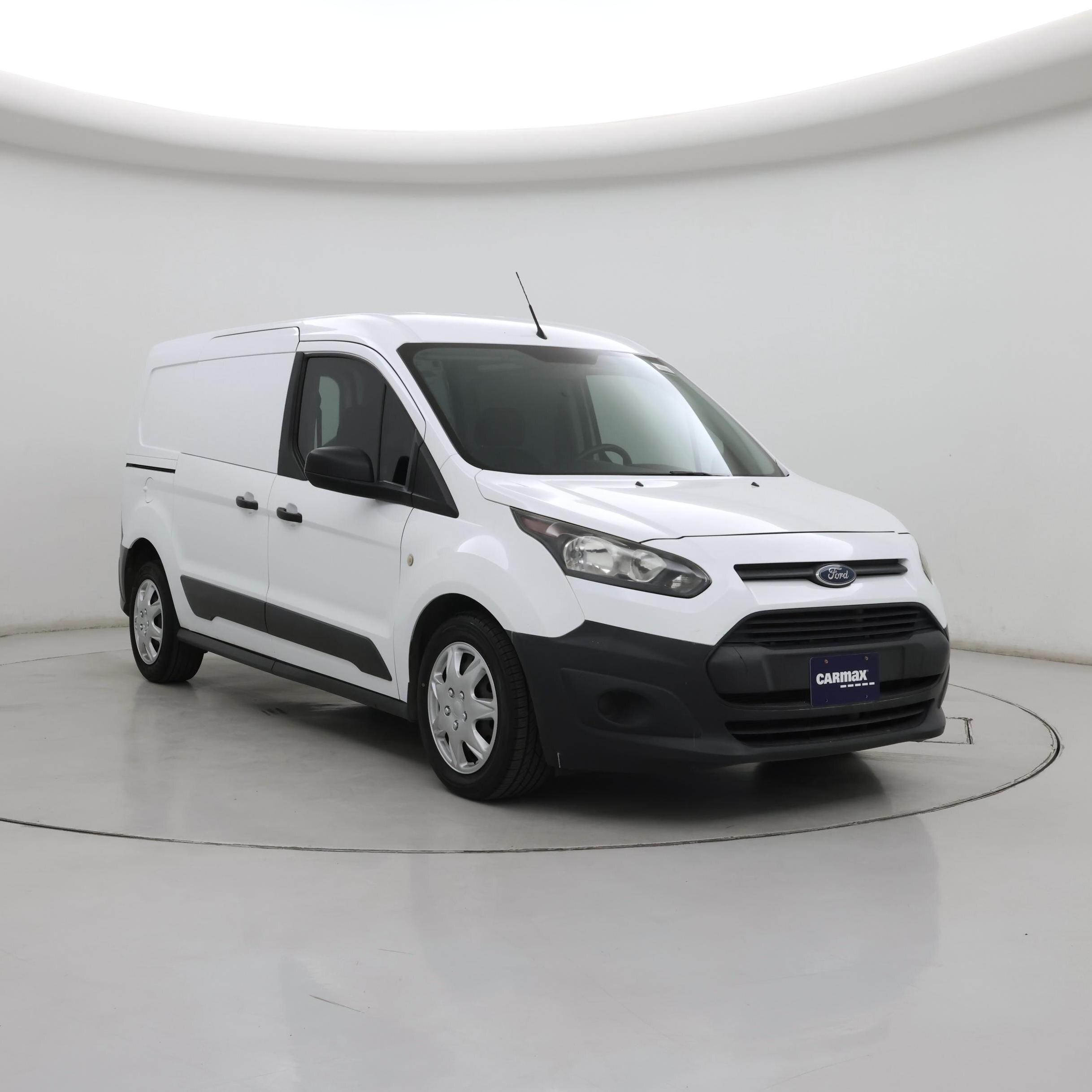 White 2018 Ford Transit Connect Cargo XL LWB FWD with Rear Cargo Doors Van Front-Wheel Drive Automatic