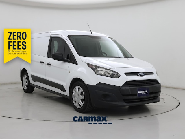 White 2018 Ford Transit Connect Cargo XL LWB FWD with Rear Cargo Doors Van Front-Wheel Drive Automatic