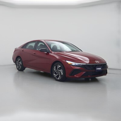 Red 2025 Hyundai Elantra SEL Sport