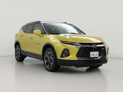 Yellow 2022 Chevrolet Blazer RS