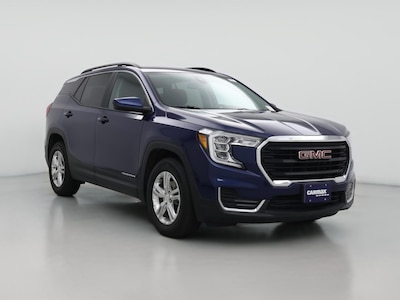 Blue 2022 GMC Terrain SLE
