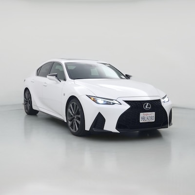 White 2022 Lexus IS 350 F-Sport