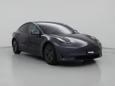 Gray 2022 Tesla Model 3