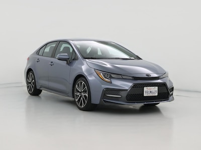 Blue 2020 Toyota Corolla SE