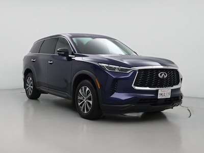 Blue 2024 Infiniti QX60 Pure