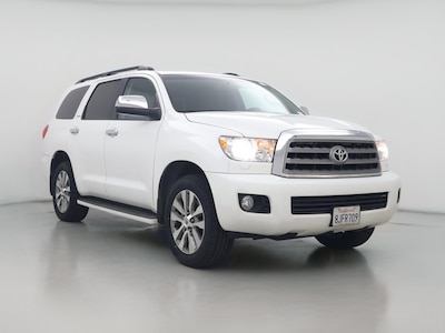 White 2017 Toyota Sequoia Limited