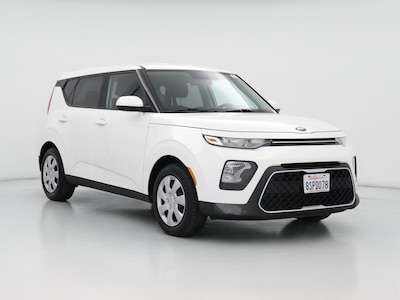 White 2021 Kia Soul LX