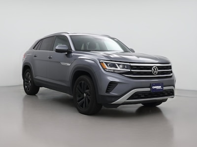Gray 2022 Volkswagen Atlas Cross Sport SE w/Tech