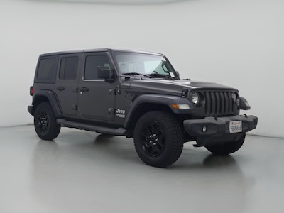Gray 2018 Jeep Wrangler Unlimited Sport S