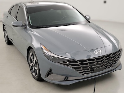 Gray 2022 Hyundai Elantra Limited