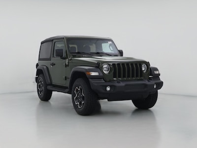 Green 2021 Jeep Wrangler Sport