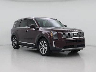 Red 2020 Kia Telluride EX