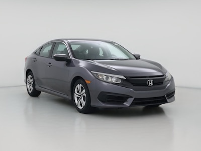 Gray 2016 Honda Civic LX